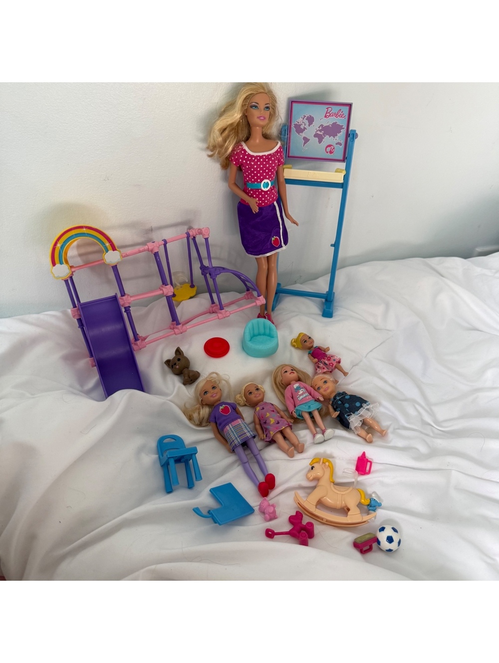 barbie school set bundle